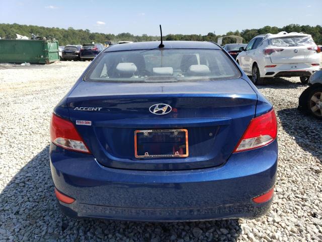 KMHCT4AE0GU059750 - 2016 HYUNDAI ACCENT SE BLUE photo 6