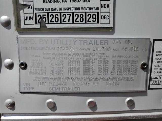 1UYVS2484FU329704 - 2015 UTILITY VS2RA 白色 照片 10