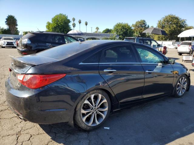 5NPEC4AB9DH674905 - 2013 HYUNDAI SONATA SE BLUE photo 3