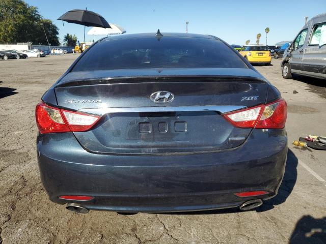 5NPEC4AB9DH674905 - 2013 HYUNDAI SONATA SE BLUE photo 6