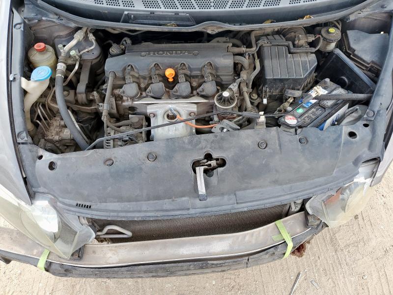 19XFA1F56BE030744 - 2011 HONDA CIVIC LX GRAY photo 11