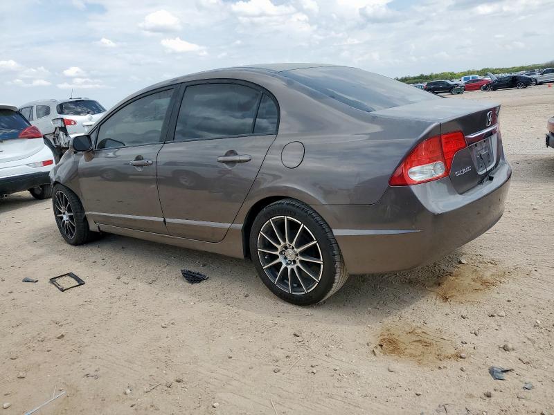 19XFA1F56BE030744 - 2011 HONDA CIVIC LX GRAY photo 2