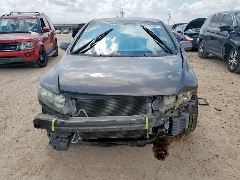 19XFA1F56BE030744 - 2011 HONDA CIVIC LX GRAY photo 5