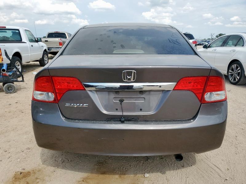 19XFA1F56BE030744 - 2011 HONDA CIVIC LX GRAY photo 6