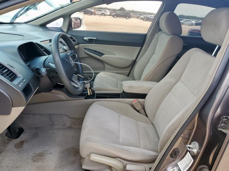 19XFA1F56BE030744 - 2011 HONDA CIVIC LX GRAY photo 7