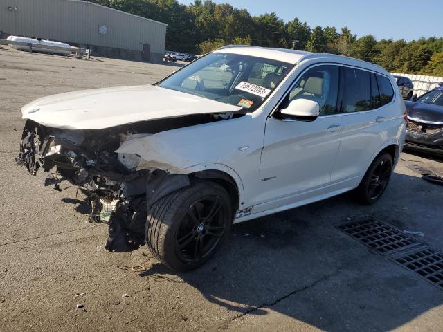 5UXWX7C50E0E75629 - 2014 BMW X3 XDRIVE35I WHITE photo 1