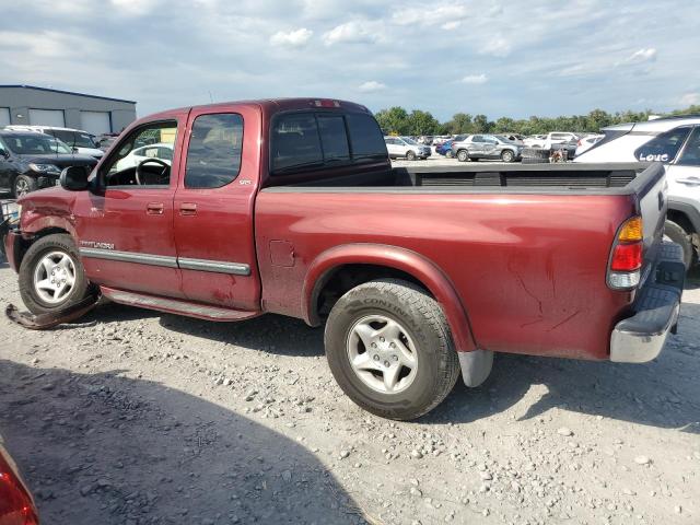 5TBRT341X3S370742 - 2003 TOYOTA TUNDRA ACCESS CAB SR5 BURGUNDY photo 2