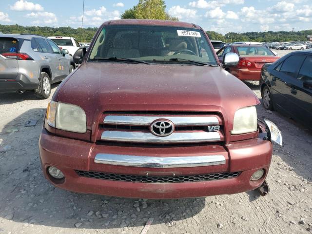 5TBRT341X3S370742 - 2003 TOYOTA TUNDRA ACCESS CAB SR5 BURGUNDY photo 5