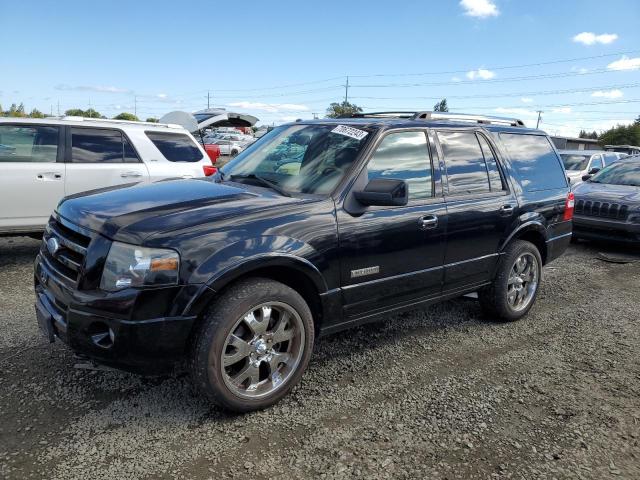 1FMFU20588LA02462 - 2008 FORD EXPEDITION LIMITED BLACK photo 1