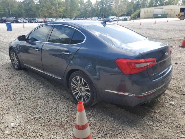 KNALN4D70E5120823 - 2014 KIA CADENZA PREMIUM BLUE photo 2