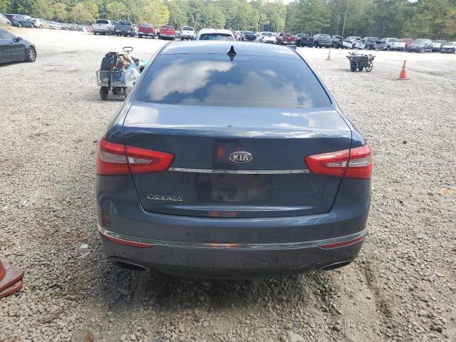 KNALN4D70E5120823 - 2014 KIA CADENZA PREMIUM BLUE photo 6