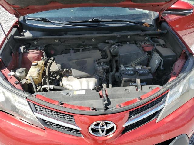 JTMRFREV7FD140532 - 2015 TOYOTA RAV4 XLE 红色 照片 12