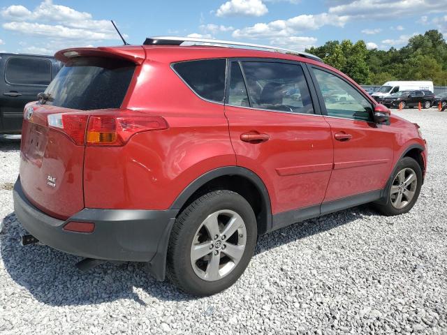 JTMRFREV7FD140532 - 2015 TOYOTA RAV4 XLE 红色 照片 3
