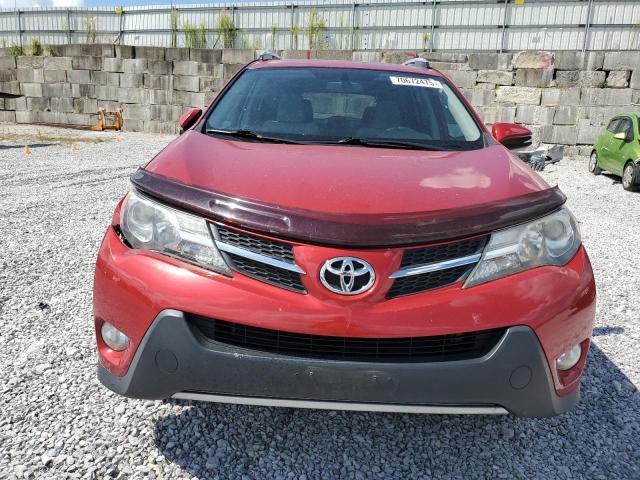 JTMRFREV7FD140532 - 2015 TOYOTA RAV4 XLE 红色 照片 5