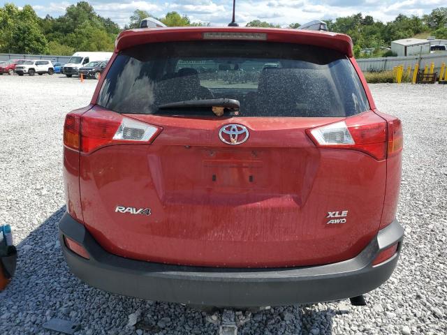 JTMRFREV7FD140532 - 2015 TOYOTA RAV4 XLE 红色 照片 6