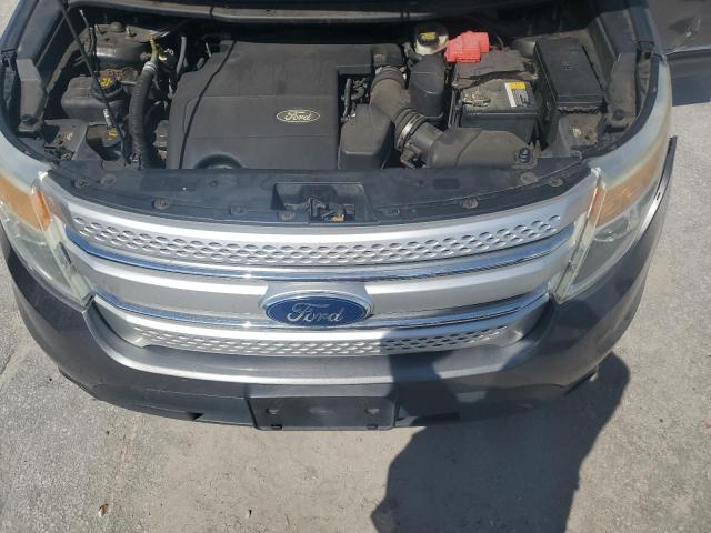 1FM5K8D82DGB46956 - 2013 FORD EXPLORER XLT GRAY photo 12