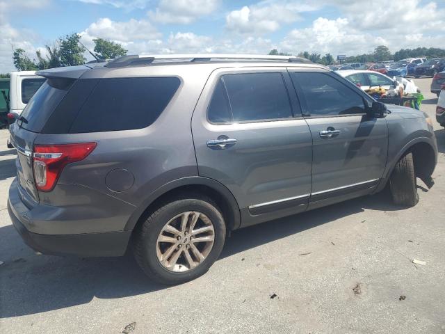 1FM5K8D82DGB46956 - 2013 FORD EXPLORER XLT GRAY photo 3