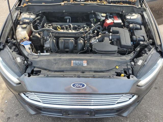 3FA6P0G77GR232829 - 2016 FORD FUSION S GRAY photo 11