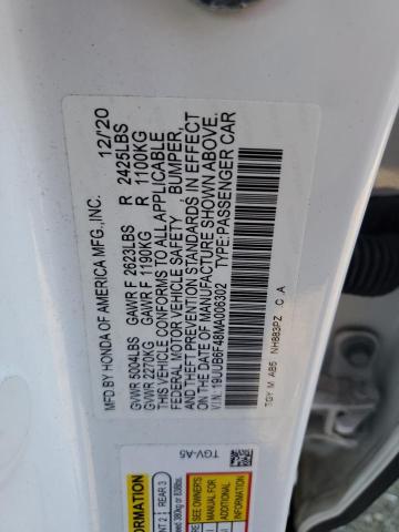 19UUB6F48MA006302 - 2021 ACURA TLX TECHNOLOGY Ağ foto 12