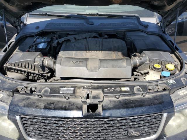 SALSF2D41CA725162 - 2012 LAND ROVER RANGE ROVE HSE BLACK photo 12