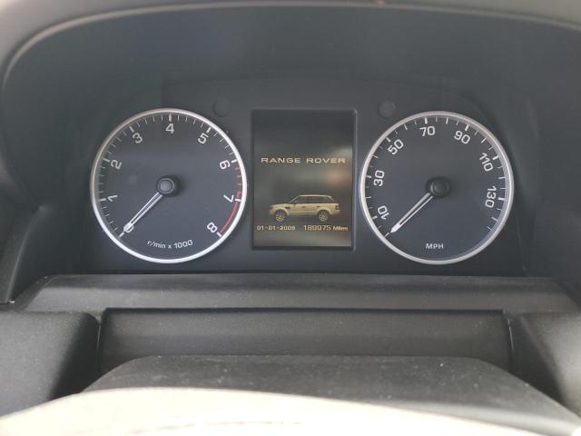 SALSF2D41CA725162 - 2012 LAND ROVER RANGE ROVE HSE BLACK photo 9