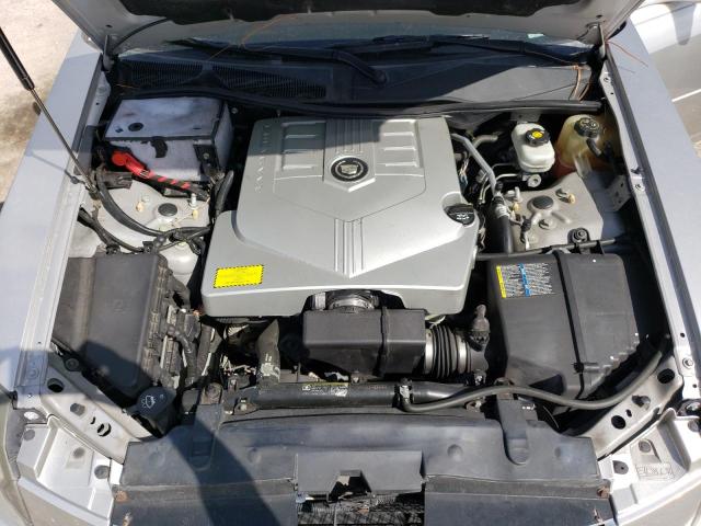 1G6DM57T670104394 - 2007 CADILLAC CTS SILVER photo 11