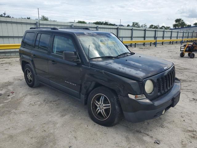 1C4NJPBA9CD662741 - 2012 JEEP PATRIOT SPORT BLACK photo 4