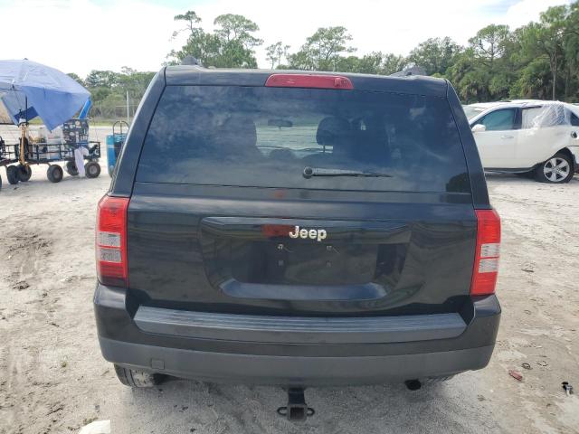 1C4NJPBA9CD662741 - 2012 JEEP PATRIOT SPORT BLACK photo 6