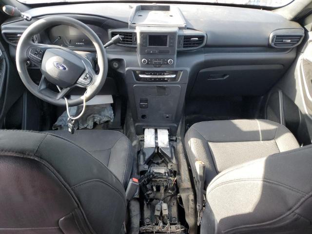 1FM5K8AB3MGB54435 - 2021 FORD EXPLORER POLICE INTERCEPTOR Negro foto 8