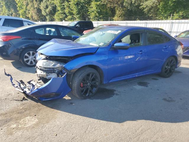 2HGFC2F88LH504971 - 2020 HONDA CIVIC SPORT 蓝色 照片 1
