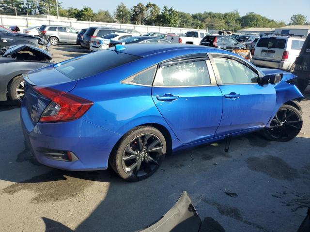2HGFC2F88LH504971 - 2020 HONDA CIVIC SPORT 蓝色 照片 3