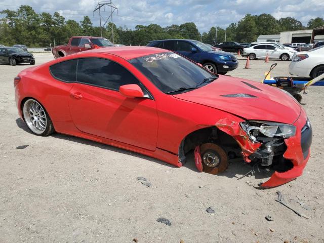 KMHHU6KJXDU086573 - 2013 HYUNDAI GENESIS CO 3.8L RED photo 4