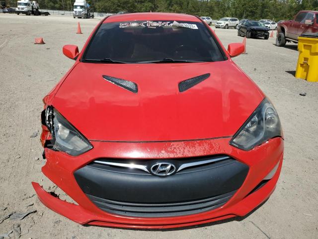 KMHHU6KJXDU086573 - 2013 HYUNDAI GENESIS CO 3.8L RED photo 5