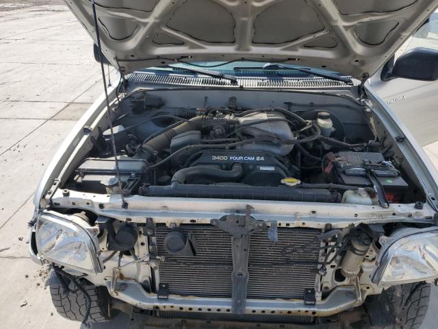 5TEHN72N52Z084809 - 2002 TOYOTA TACOMA DOUBLE CAB 银色 照片 11