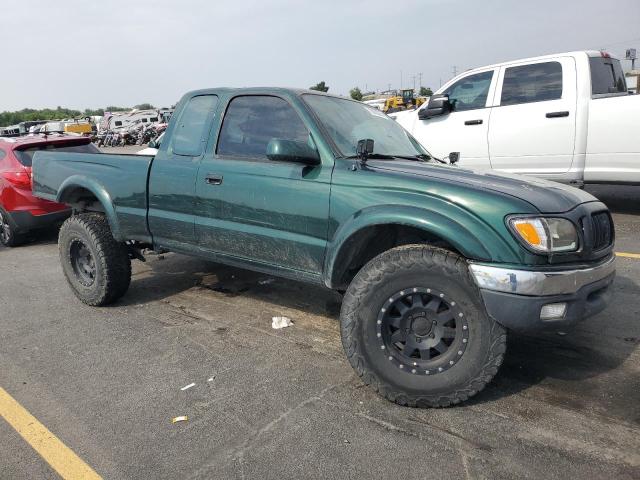 5TEWM72N52Z007383 - 2002 TOYOTA TACOMA XTRACAB 绿色 照片 4