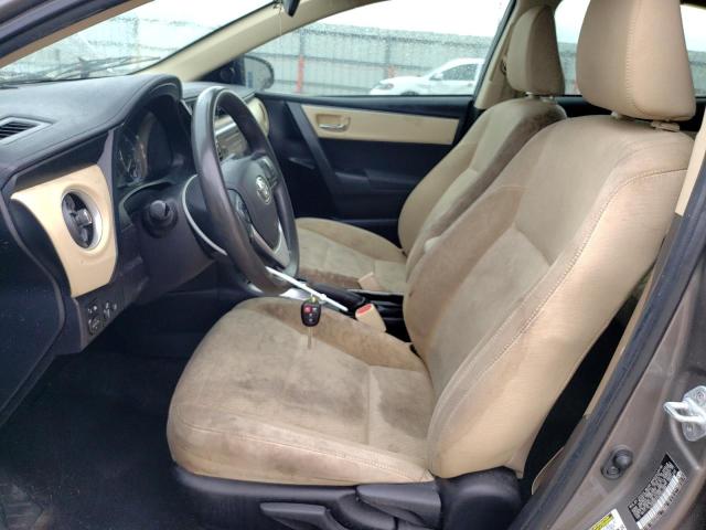 5YFBURHE4KP934088 - 2019 TOYOTA COROLLA L BROWN photo 7