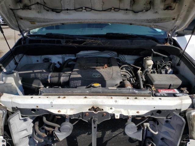 5TFUY5F19CX229876 - 2012 TOYOTA TUNDRA DOUBLE CAB SR5 WHITE photo 11