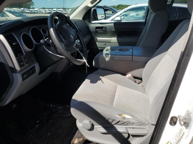 5TFUY5F19CX229876 - 2012 TOYOTA TUNDRA DOUBLE CAB SR5 WHITE photo 7