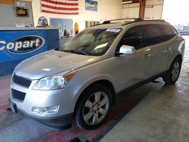 1GNKVGED2BJ419017 - 2011 CHEVROLET TRAVERSE LT SILVER photo 1