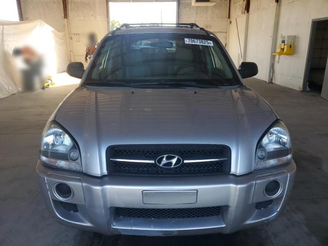 KM8JM12B66U437740 - 2006 HYUNDAI TUCSON GL SILVER photo 5