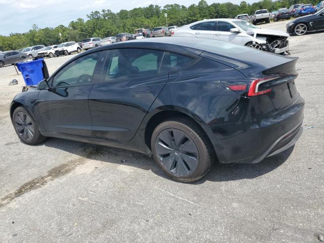 5YJ3E1EA7SF979056 - 2025 TESLA MODEL 3 BLACK photo 2