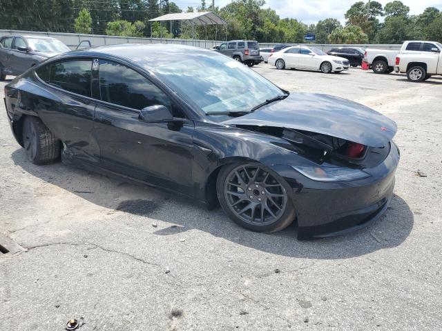 5YJ3E1EA7SF979056 - 2025 TESLA MODEL 3 BLACK photo 4