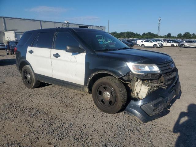 1FM5K8AR0HGB22724 - 2017 FORD EXPLORER POLICE INTERCEPTOR Bicolor foto 4
