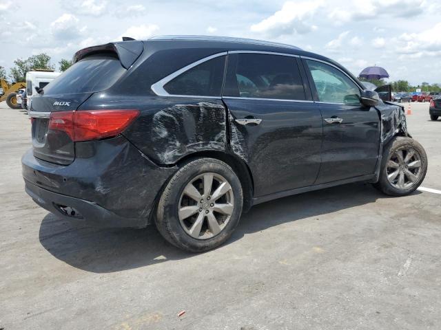 5FRYD3H84EB006636 - 2014 ACURA MDX ADVANCE BLACK photo 3