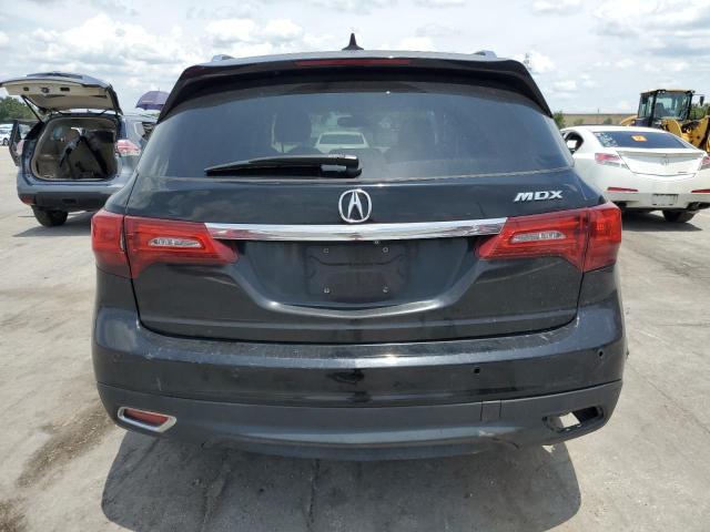 5FRYD3H84EB006636 - 2014 ACURA MDX ADVANCE BLACK photo 6