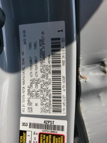 5TFDZ5BN4MX056775 - 2021 TOYOTA TACOMA DOUBLE CAB GRAY photo 12