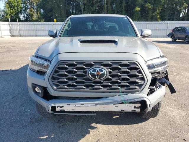 5TFDZ5BN4MX056775 - 2021 TOYOTA TACOMA DOUBLE CAB GRAY photo 5