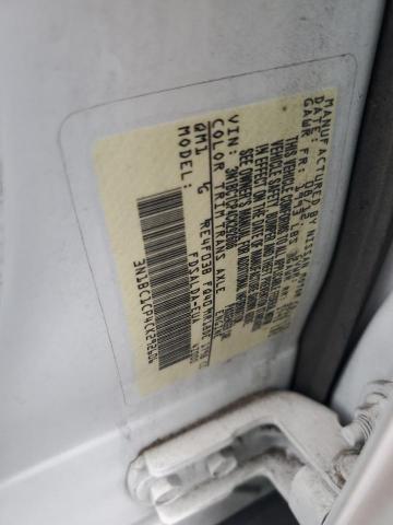 3N1BC1CP4CK292606 - 2012 NISSAN VERSA S თეთრი ფოტო 13