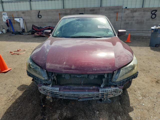 1HGCR2F77FA121504 - 2015 HONDA ACCORD EX ბურგუნდია ფოტო 5