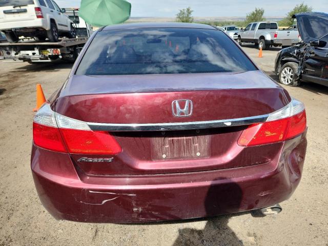 1HGCR2F77FA121504 - 2015 HONDA ACCORD EX ბურგუნდია ფოტო 6